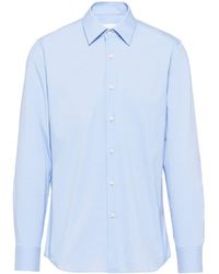 Prada - Cotton Poplin Shirt - Lyst