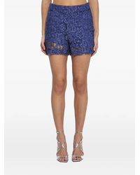 FEDERICA TOSI - Lace High-Waist Shorts - Lyst