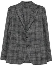 Tagliatore - Sakko mit Karomuster - Lyst