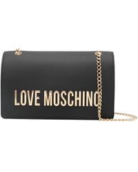 Love Moschino - Logo-Lettering Shoulder Bag - Lyst