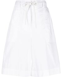 Moncler - Knee-Length Drawstring Shorts - Lyst