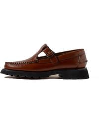 Hereu - Alber Sport Leather Loafers - Lyst