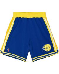 Mitchell & Ness - Nba Authentic Warriors 95 "Warriors" Shorts - Lyst
