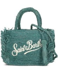 MC2 Saint Barth - Mini Vanity Fringe-Trimmed Tote Bag - Lyst