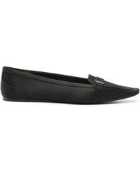 Saint Laurent - Poppy Satin Ballets - Lyst