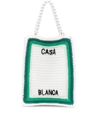 Casablancabrand - Crochet-knit Tote Bag - Lyst