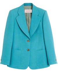 Valentino Garavani - Crepe Couture Blazer - Lyst