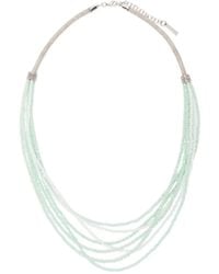 Peserico - Multi-Chain Micro-Crystal Necklace - Lyst