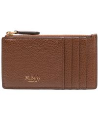 Mulberry - Zipped Leather Coin Pouch - Lyst
