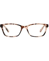 Polo Ralph Lauren - Tortoiseshell-Effect Rectangle-Frame Glasses - Lyst