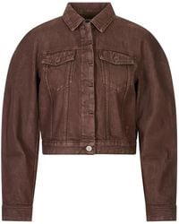 Jacquemus - The De-Nîmes Ovalo Denim Jack - Lyst
