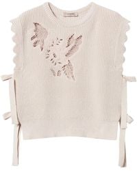 Twinset - レースディテール トップ - Lyst