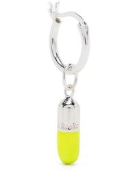 True Rocks - Mini Pill Hoop Earring - Lyst
