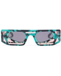 Kuboraum - T9 Rectangle-frame Sunglasses - Lyst