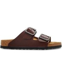 Birkenstock - Arizona Double-Buckle Leather Sandals - Lyst
