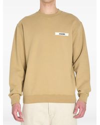 Jacquemus - Crewneck Sweatshirt With Relaxed Fit And Subtle Patch - Lyst
