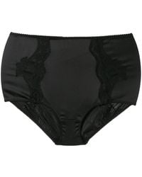 Dolce & Gabbana - Dolce&gabbana High Waist Lace Briefs - Lyst