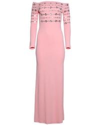 Rabanne - Robe À Épaules Dénudées Et Détail D'Anneau - Lyst