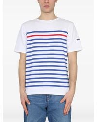 Saint James - Naval Striped T-Shirt - Lyst