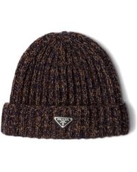 Prada - Berretto Con Logo - Lyst