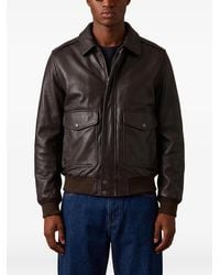 Schott Nyc - A-2 Leather Jacket - Lyst