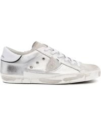 Philippe Model - Side-Logo Patch Sneakers - Lyst