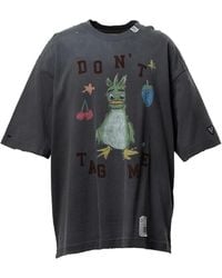 Maison Mihara Yasuhiro - Leon Doodle Printed T-Shirt - Lyst