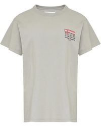 Maison Margiela - Numbers-Print T-Shirt - Lyst