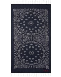 MC2 Saint Barth - Bandana Print Tassel Beach Towel - Lyst