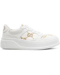 Gucci - Gg レザースニーカー 50mm - Lyst