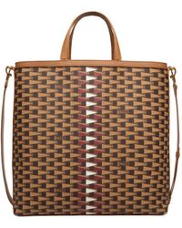 Bally - Pennant-print Faux-leather Tote Bag - Lyst