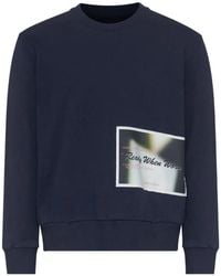 MM6 by Maison Margiela - Sweat À Détail De Patch En Coton - Lyst