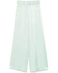 Semicouture - Satin Trousers - Lyst
