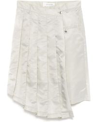 Feng Chen Wang - Pleat Detailing Skirt - Lyst