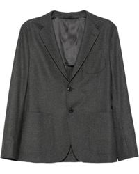 Giorgio Armani - Single-Breasted Notch-Lapel Blazer - Lyst