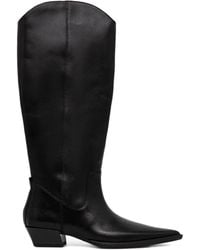 Vagabond Shoemakers - 35Mm Cassie Pointed-Toe Cowboy Boots - Lyst