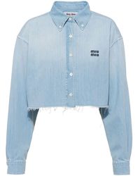 Women's Miu Miu Shirts from $529 | Lyst - Page 2