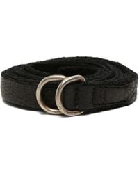 Guidi - D-Ring Leather Belt - Lyst