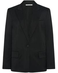 Another Tomorrow - Single-Breasted Tailored Jacket - Lyst