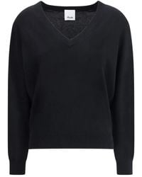 Allude - Pull En Cachemire À Col V - Lyst