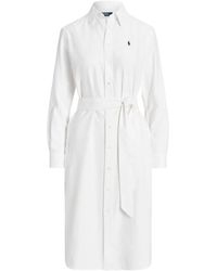 Polo Ralph Lauren - ロゴ シャツドレス - Lyst