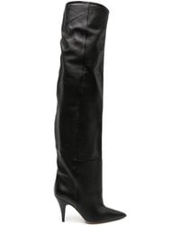 Khaite - River 90Mm Knee-High Boots - Lyst