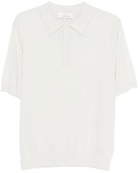 Studio Nicholson - Arieta Buttoned Polo Shirt - Lyst