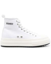 DSquared² - Berlin Platform-sole High-top Sneakers - Lyst