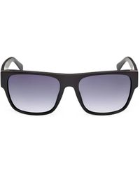 Guess - Rectangle-Frame Gradient-Lens Sunglasses - Lyst