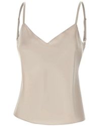 Vince - Satin Top - Lyst