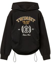 Twinset - Sweat À Imprimé Logo - Lyst