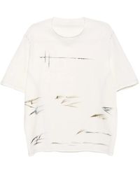 DEVOA - Printed T-Shirt - Lyst