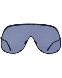 Rick Owens - Shield Stud-Embellished Sunglasses - Lyst