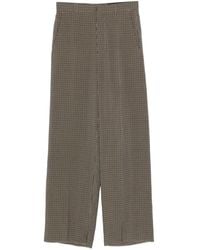Balenciaga - Grote Getailleerde Broek - Lyst
